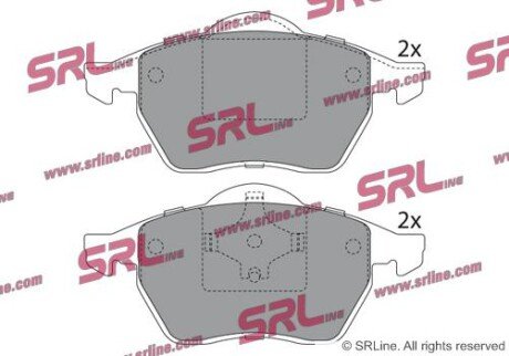 Фото автозапчастини гальмівні(тормозні) колодки SRLine S700271