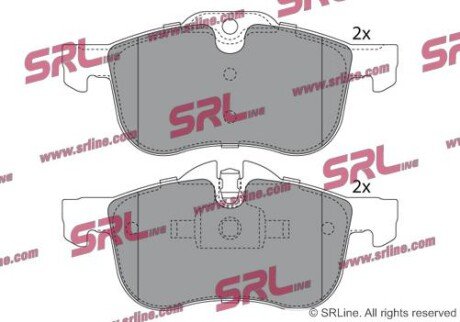 Фото автозапчасти гальмівні(тормозні) колодки SRLine S700278