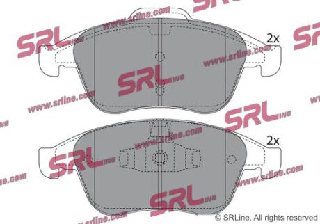 Фото автозапчасти гальмівні(тормозні) колодки SRLine S700285
