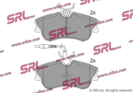 Фото автозапчастини гальмівні(тормозні) колодки SRLine S700292