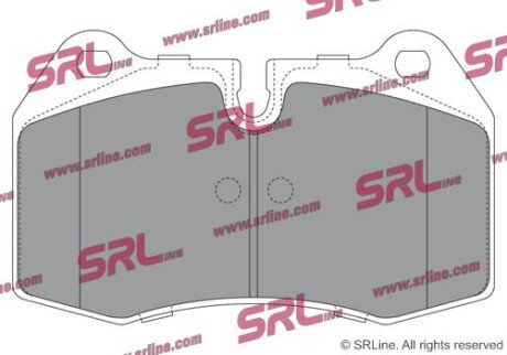 Фото автозапчасти гальмівні(тормозні) колодки SRLine S700295