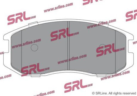 Фото автозапчасти гальмівні(тормозні) колодки SRLine S700321