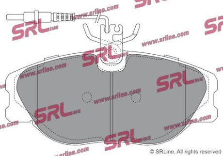 Фото автозапчасти гальмівні(тормозні) колодки SRLine S700380