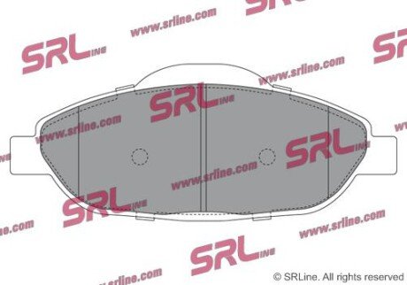 Фото автозапчасти гальмівні(тормозні) колодки SRLine S700479