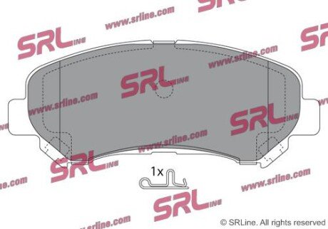 Фото автозапчасти гальмівні(тормозні) колодки SRLine S700480