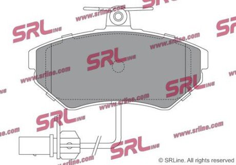 Фото автозапчастини гальмівні(тормозні) колодки SRLine S700582 (фото 1)