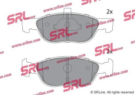 Фото автозапчасти гальмівні(тормозні) колодки SRLine S700615