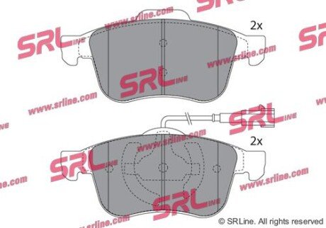 Фото автозапчастини гальмівні колодки 159 Sportwagon (939_ SRLine S700912