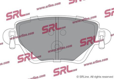 Фото автозапчасти гальмівні(тормозні) колодки SRLine S701055