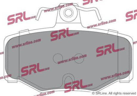 Фото автозапчасти гальмівні(тормозні) колодки SRLine S701101