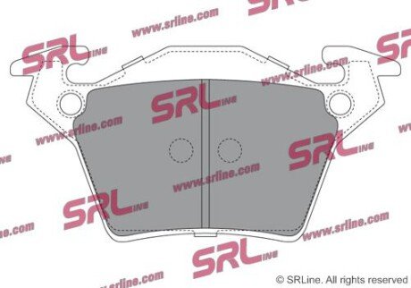 Фото автозапчасти гальмівні(тормозні) колодки SRLine S701130