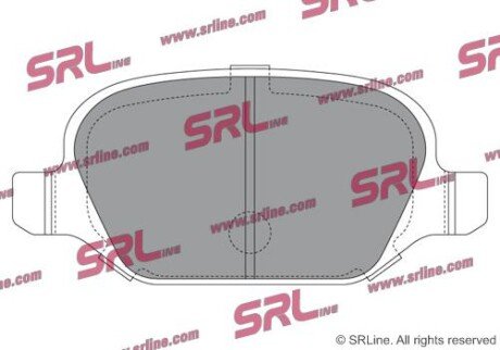 Фото автозапчастини гальмівні(тормозні) колодки SRLine S701141