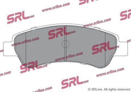 Фото автозапчастини гальмівні(тормозні) колодки SRLine S701156