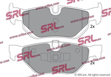 Фото автозапчасти гальмівні(тормозні) колодки SRLine S701353