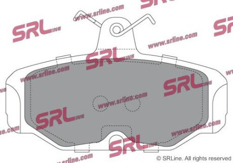 Фото автозапчасти гальмівні(тормозні) колодки SRLine S701400