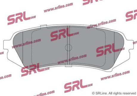 Фото автозапчастини гальмівні(тормозні) колодки SRLine S701455
