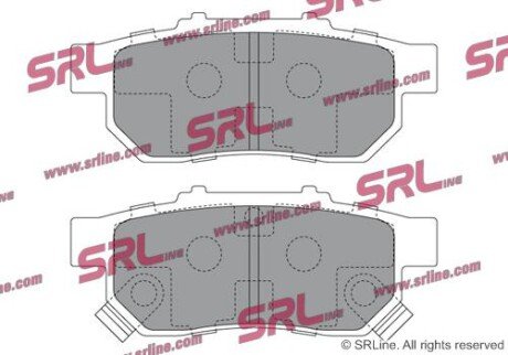 Фото автозапчасти гальмівні(тормозні) колодки SRLine S701549