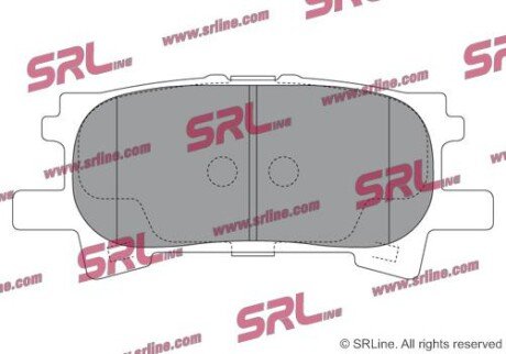 Фото автозапчасти гальмівні(тормозні) колодки SRLine S701571