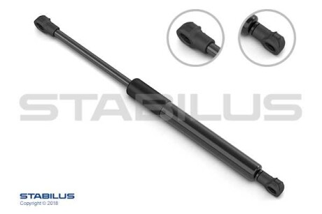 Фото автозапчастини амортизатор кришки двигуна AUDI A4 15- STABILUS 158007