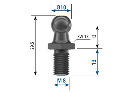 Фото автозапчасти газовый амортизатор STABILUS 4486MD