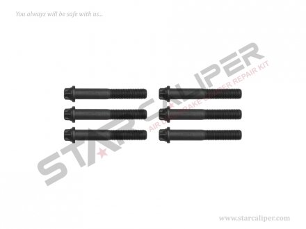 Ремкомплект суппорта Caliper Cover Assembly Bolt Kit StarCaliper 2116