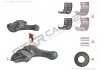 Фото автозапчастини ремкомплект суппорта Lever Repair Kit (Axial/Rear - Right) StarCaliper 2121 (фото 1)