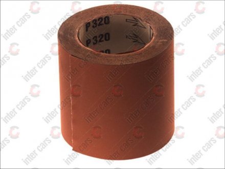Наждачний папір ERSTA 542, рулон, Р320, 115мм х 25м, колір: коричневий, для ручного шліфування (ціна за упаковку) STARCKE 10R00320