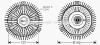 Фото автозапчасти віскомуфта BMW 3 SERIES E36 (1991) 325D 2.5 TDS StarLine BWC353 (фото 2)