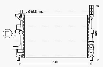 Фото автозапчасти fd focus 2011 радіатор охолодження 1.0 ecoboost StarLine FD2602