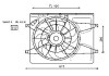 Фото автозапчастини вентилятор HYUNDAI ELANTRA (2007) 2.0 CVVT StarLine HY7530 (фото 1)