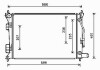 Фото автозапчасти hy i20 2008 радіатор охолодження 1.4 cvvt StarLine HYA2276 (фото 1)