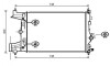 Фото автозапчастини op astra 2010 радіатор охолодження 1.6 ecotec StarLine OLA2486 (фото 1)