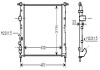 Фото автозапчастини радіатор охолодження DACIA LOGAN (2005) 1.6 StarLine RTA2197 (фото 1)