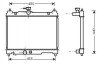 Фото автозапчастини радіатор охолодження TOYOTA YARIS (1999) YARIS 1.0 VVTI StarLine TOA2251 (фото 1)