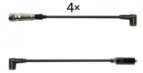 Комплект кабелiв запалювання StarLine ZK 6241 (фото 1)