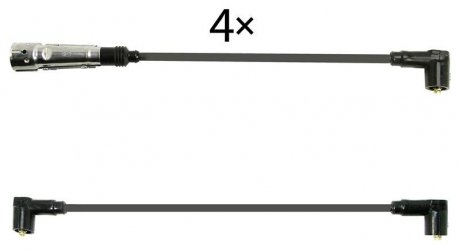 Комплект кабелiв запалювання StarLine ZK 6331