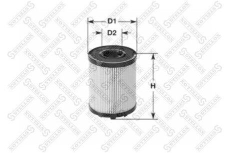 Фото автозапчасти фільтр оливний вставка VOLKSWAGEN GOLF III (1H1, 1H5) 2.8VR6, 2.9VR6 03/1992 – 10/1999, VOLKSWAGEN MULTIVAN V (7HM, 7HN, 7HF, 7EF, 7EM, 7EN) 3.2 V6 05/2004 – 09/2009, VOLKSWAGEN PASSAT (3B2, 3A2, 35I, 3A5) 2.3VR5, 2.8VR6 05/1996 – 11/2000, VO STELLOX 20-50160-SX