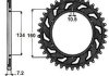 Фото автозапчастини задня зірочка сталь, тип ланцюга: 525, кількість зубців: 46 HONDA CBR 600 2001- SUNSTAR SUNR1463346 (фото 2)