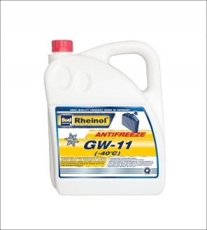 Рідина охолоджуюча antifreeze gw11 (-40 c) 5l SWD RHEINOL 39120.580 (фото 1)