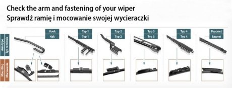 Фото автозапчасти стеклоочиститель каркасный передний со спойлером (2шт) Standard 500/475мм HONDA PRELUDE IV; OPEL ASTRA G, ASTRA G CLASSIC 02.92-12.09 SWF 116335