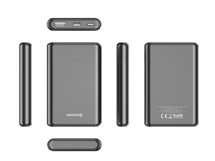 Фото автозапчасти зовнішній акумулятор POWER BANK 5000 mAh, 10W Swissten DO SWS22013910