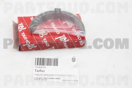 Вкладиш корінний TAIHO T018ASTD (фото 1)