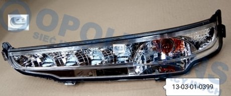 Ліхтар покажчика повороту Mercedes Atego 3 EURO-6 правий LED TANGDE 13-03-01-0399 (фото 1)