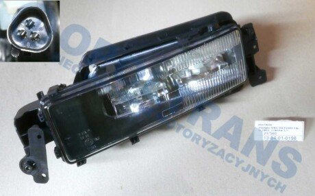 Фото автозапчастини halogen MAN F -00r,ME -05r w zderz. z ramka /L/ TANGDE 1304010198