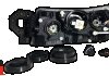 Фара головного світла р/керування чорна з протитуманкою, з ксеноновою лампою та баластом праве Renault new Premium (штамп E-Mark) (5010578478) TANGDE TD01-58-009AXR (фото 9)