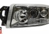 Фара головного світла р/керування біла з протитуманкою, з ксеноновою лампою та баластом ліве Renault new Premium (штамп E-Mark) (5010578451, 7421636295) TANGDE TD01-58-010AXL (фото 3)