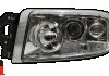Фара головного світла р/керування біла з протитуманкою, з ксеноновою лампою та баластом ліве Renault new Premium (штамп E-Mark) (5010578451, 7421636295) TANGDE TD01-58-010AXL (фото 1)