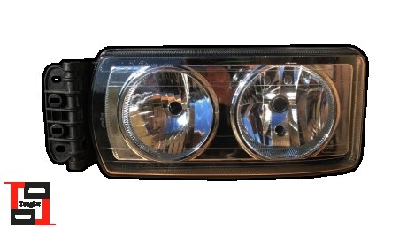 Фара головного світла р/керування ліве Iveco Stralis, Eurocargo (штамп E-Mark) (504238117) TANGDE TD01-59-024L