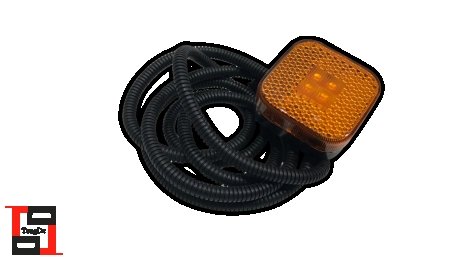 Габаритный фонарь LED желтый с кабелем MAN TGA, TANGDE TD03-57-001