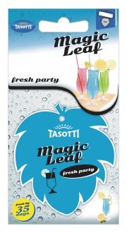 Фото автозапчасти ароматизатор cухий листок / "Magic Leaf"/ Fresh Party Tasotti 113290